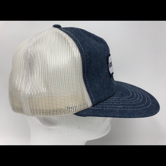 Barlow Agency Inc. Vintage Denim Blue & White Hat - Picture 4 of 8